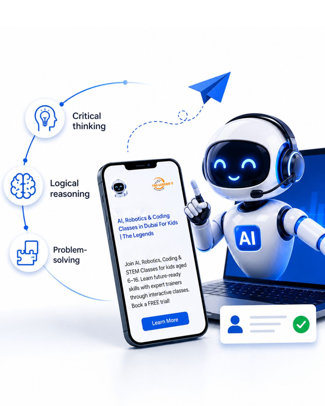 Coding, Robotics & AI Classes for Kids in UAE