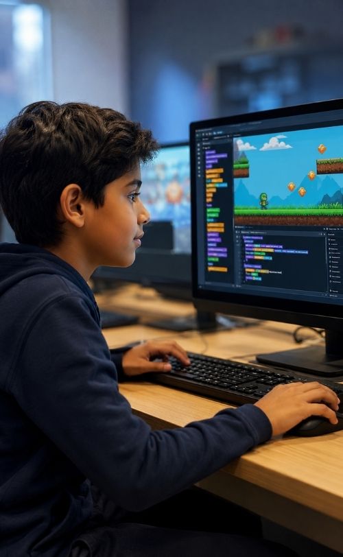 Coding and AI Classes for Kids 9-12 Year old